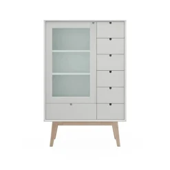 Notte vitriini 79cm, valkoinen