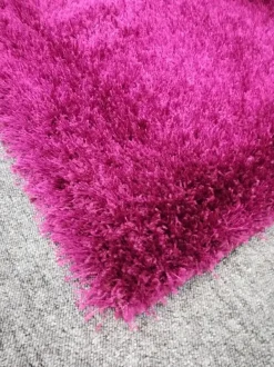 Panama Shine Shag purple 140x200cm