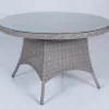 Paphos pöytä pyöreä 120cm, polyrottinki
