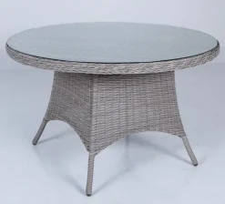 Paphos pöytä pyöreä 120cm, polyrottinki