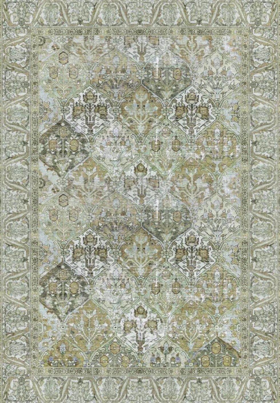 Paradise Green matto, 140x200 cm