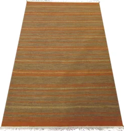 Pirtti Durry -villamatto, terra, 200x300 cm