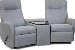 PK Furniture Kick kotiteatterisohva, kangasverhoiltu