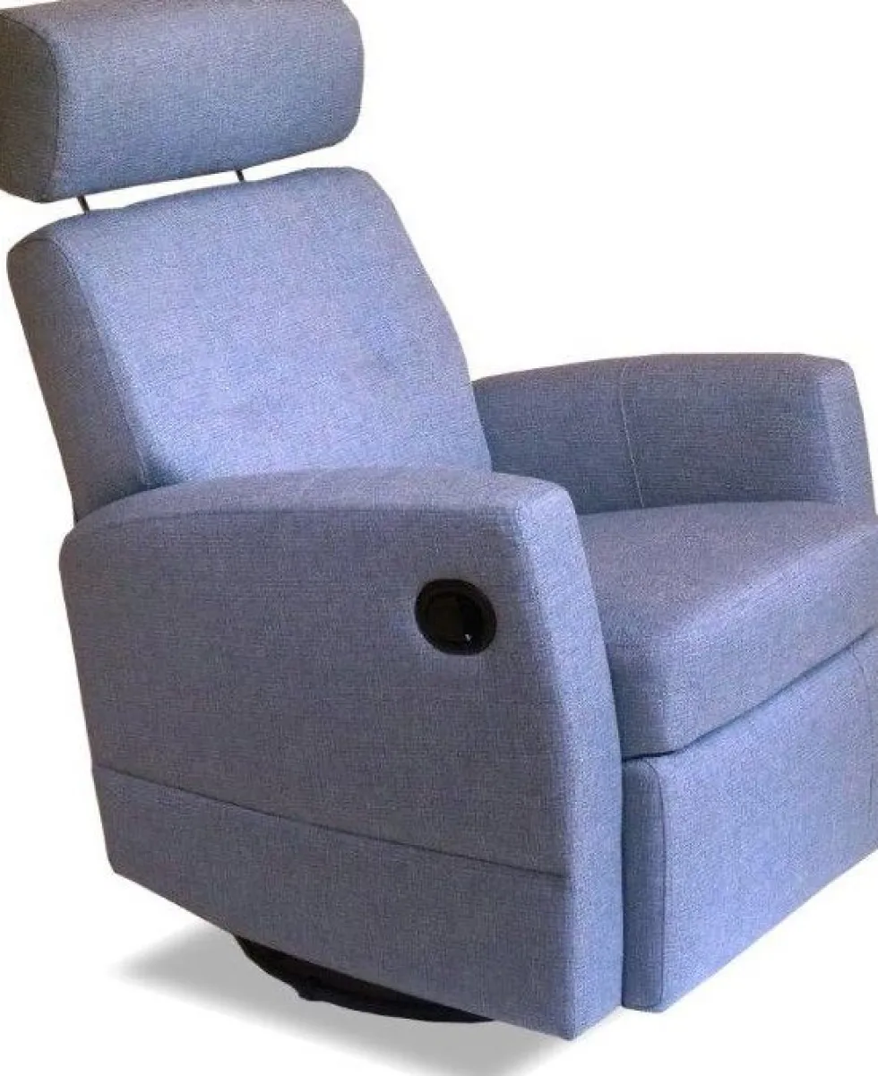 PK Furniture Togo Kick reclinertuoli, kangasverhoiltu