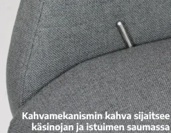 PK Hitti mekanismituoli, paljon eri värejä