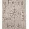 Pohjanmaa kynnysmatto, pellava 50x80 cm