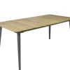 Reims ruokapöytä ulos 180x90 cm puukannella