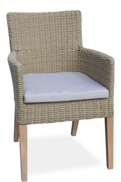 Reims terassipöytä 180cm + 4 Java-tuolia