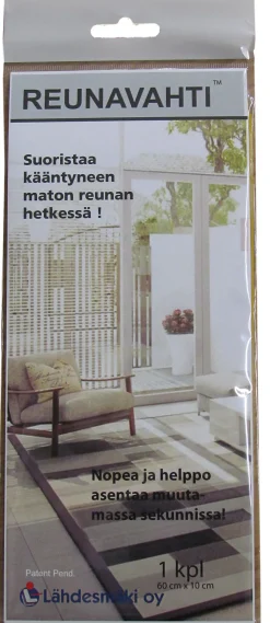 Reunavahti, suoristaa vääntyneet maton reunat