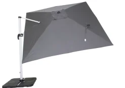 Roman LUX aurinkovarjo 3x3m, harmaa
