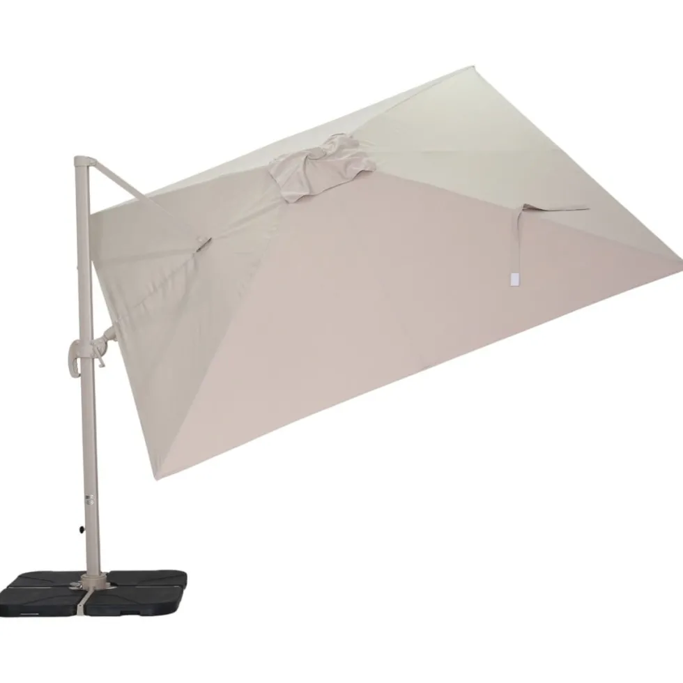 Roman LUX aurinkovarjo 3x3m, hiekan väri
