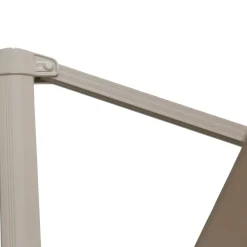 Roman LUX aurinkovarjo 3x3m, hiekan väri