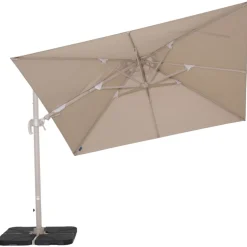 Roman LUX aurinkovarjo 3x3m, hiekan väri