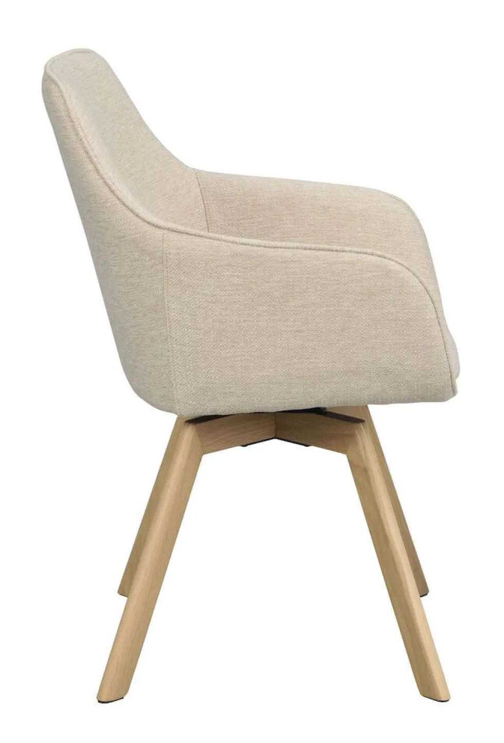 Rowico Alison nojatuoli vaalea beige, tammi jalka