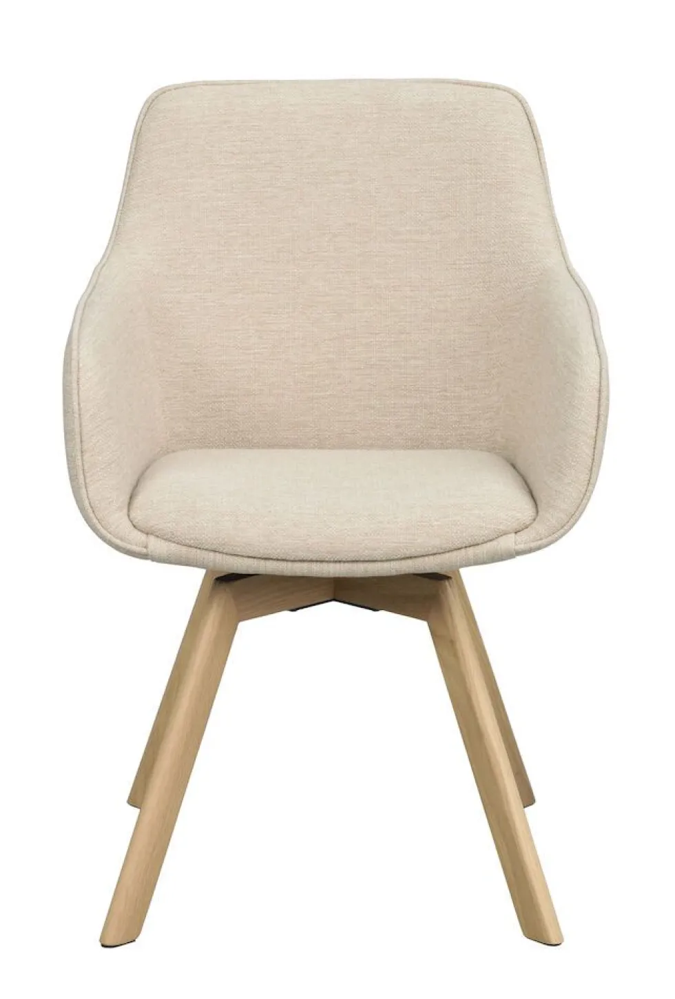 Rowico Alison nojatuoli vaalea beige, tammi jalka