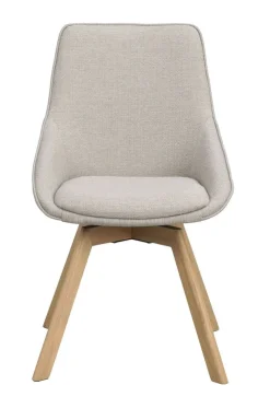 Rowico Alison ruokapöydän tuoli, beige/tammi