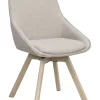 Rowico Alison ruokapöydän tuoli, beige/valkopesty tammi
