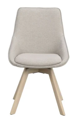Rowico Alison ruokapöydän tuoli, beige/valkopesty tammi