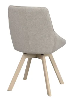 Rowico Alison ruokapöydän tuoli, beige/valkopesty tammi