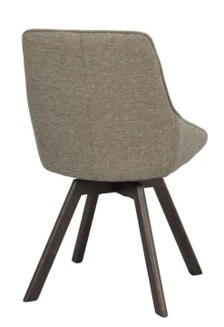 Rowico Alison tuoli tumma beige, ruskeat tammijalat