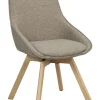 Rowico Alison tuoli tumma beige, tammijalat