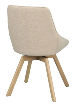 Rowico Alison tuoli vaalea beige, tammijalat