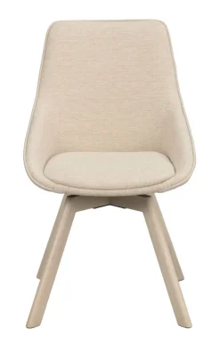Rowico Alison tuoli vaalea beige, valkopestyt tammijalat