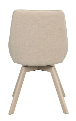 Rowico Alison tuoli vaalea beige, valkopestyt tammijalat