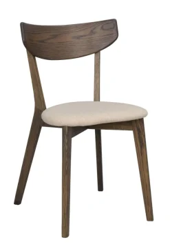 Rowico Ami tuoli, ruskea/beige kangas