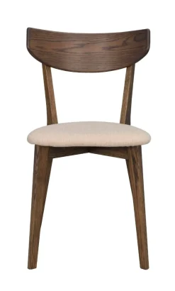 Rowico Ami tuoli, ruskea/beige kangas