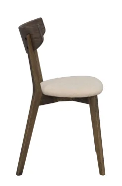 Rowico Ami tuoli, ruskea/beige kangas