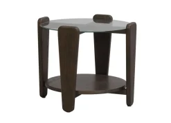 Rowico Arran Sohvapöytä 52cm, ruskea tammi/lasi