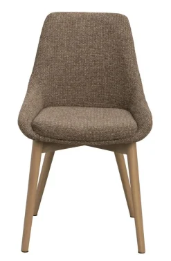 Rowico Denley tuoli, tumma beige/valkopesty tammi