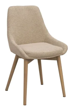 Rowico Denley tuoli, vaalea beige/valkopesty tammi