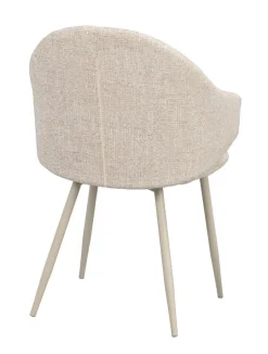Rowico Drake nojatuoli, beige/metalli