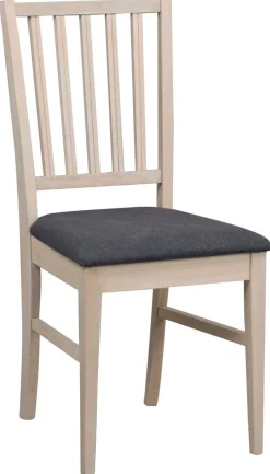 Rowico Filippa ruokapöydän tuoli, valkopesty tammi/ harmaa