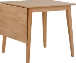 Rowico Filippa ruokapöytä klaffilla 80cm, tammi