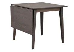 Rowico Filippa ruokapöytä klaffilla 80cm, tummanruskea