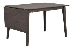 Rowico Filippa ruokapöytä klaffilla 120cm, tummanruskea