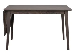 Rowico Filippa ruokapöytä klaffilla 120cm, tummanruskea