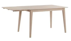 Rowico Filippa ruokapöytä klaffilla 120cm, valkopesty tammi
