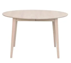 Rowico Filippa Ruokapöytä valkopesty tammi, pyöreä Ø120cm