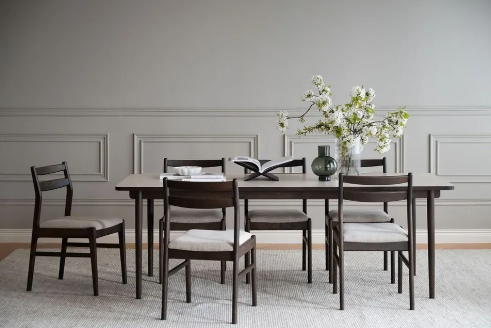 Rowico Kerwin tuoli, ruskea/beige