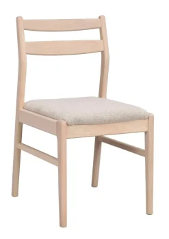 Rowico Kerwin tuoli, valkovahattu tammi/beige