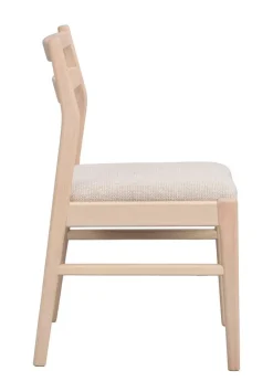 Rowico Kerwin tuoli, valkovahattu tammi/beige