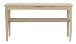 Rowico Markham konsolipöytä 140cm, valkopesty tammi