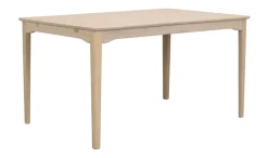 Rowico Markham ruokapöytä 140cm, valkopesty tammi