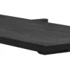 Rowicon Carradale ruokapöydän jatkopala 50cm, musta
