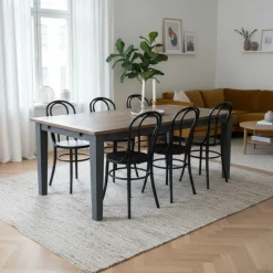 Rowico Nottingham ruokaryhmä Bistro tuoleilla, eri värejä