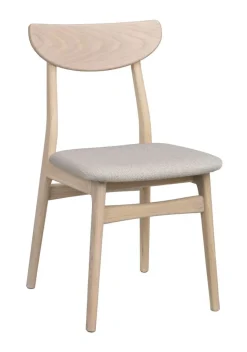 Rowico Rodham tuoli, valkopesty tammi/harmaa beige